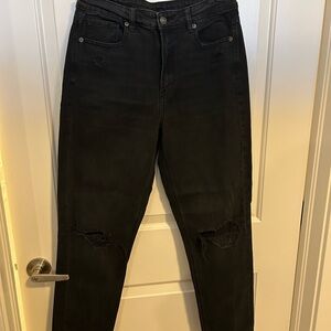 American Eagle Outfitters Black Denim Pants